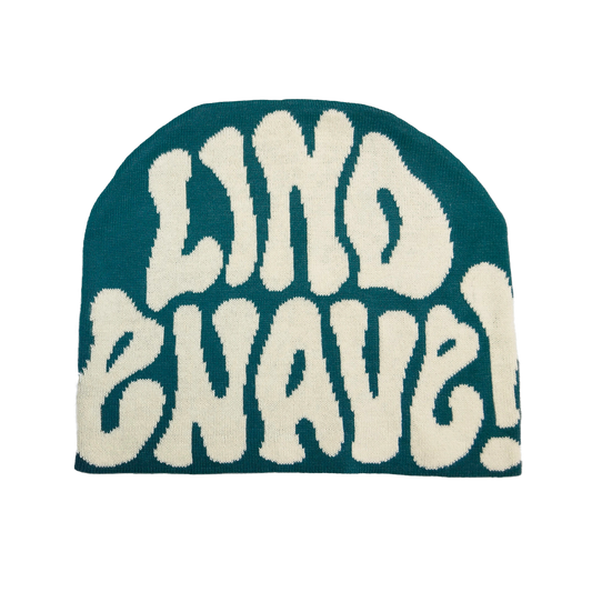 OBLÉ REED "LINDENAVE!" SKULLY HAT - GREEN