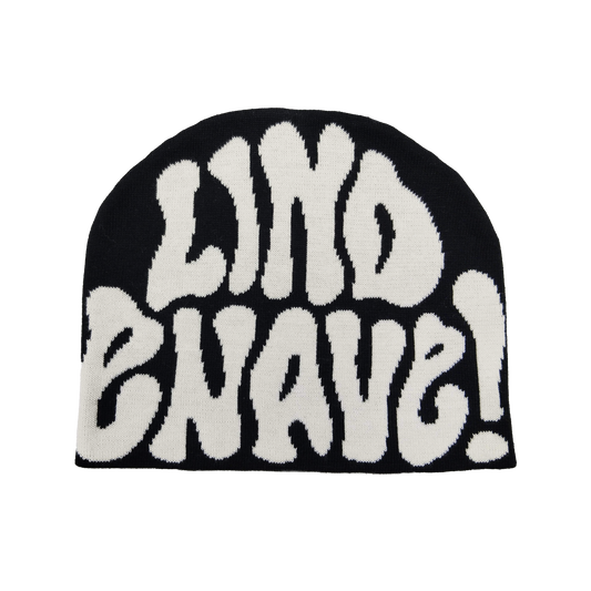 OBLE REED "LINDENAVE!" SKULLY HAT - BLACK
