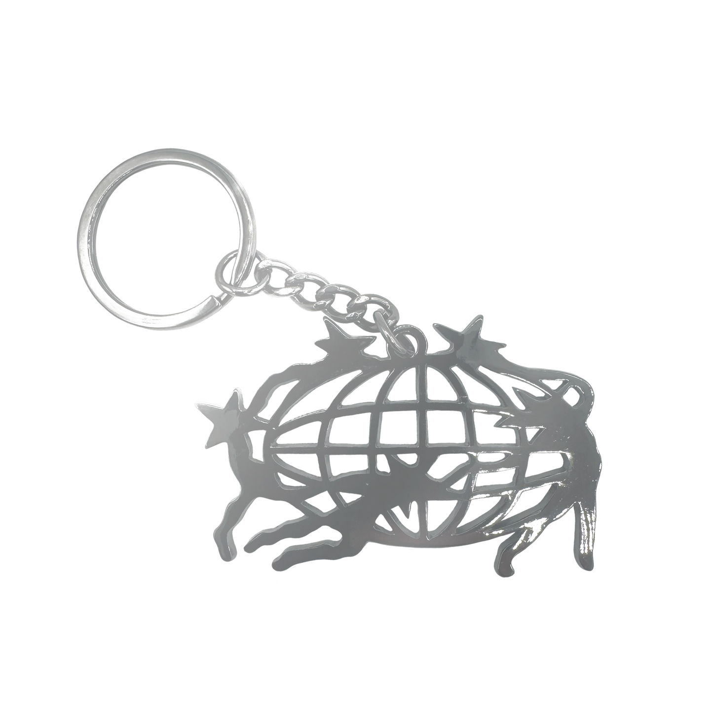 LINE LEADERS KEYCHAIN - SILVER